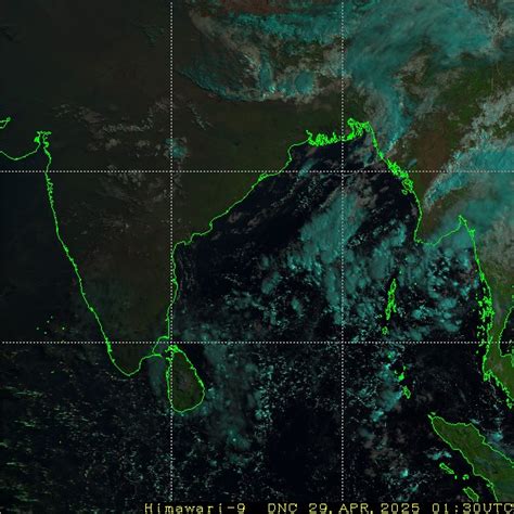 himawari Weather: Latest Satellite Images And Maps Of India