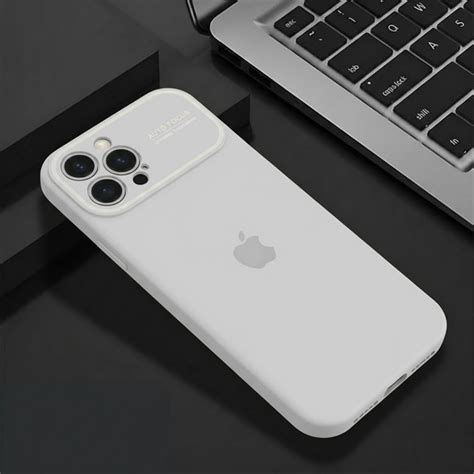 Auto Focus White Original Silicone case for Apple iphone 13 Pro Max ...