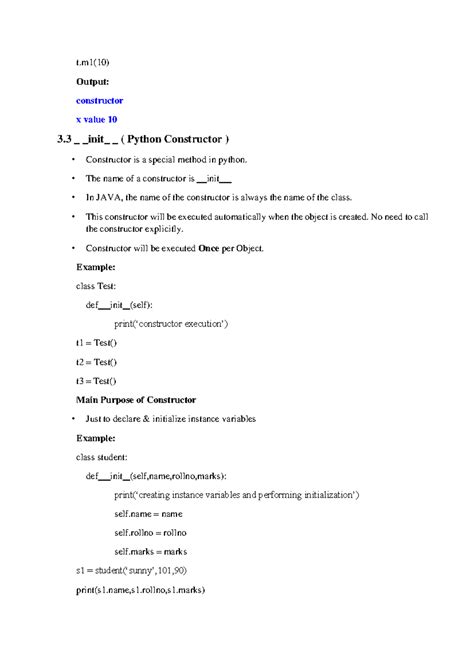 Module 5 Electronics Engineering Notes ESC - t(10) Output: constructor ...