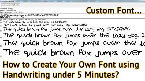 Image result for Making Fonts