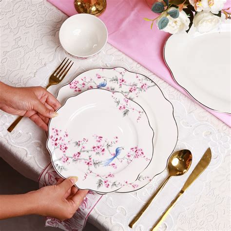 Orchid Bliss 42 Pcs Dinner Set – Vigneto