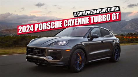 Porsche Cayenne Turbo 2024 New Porsche Cayenne GTS Release Info