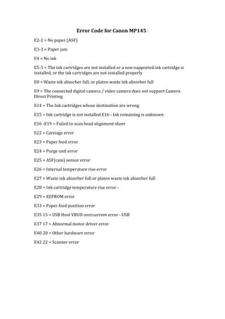 Image result for Canon Error Code E15