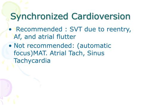 Image result for Synchronized Cardioversion vs Adenosine