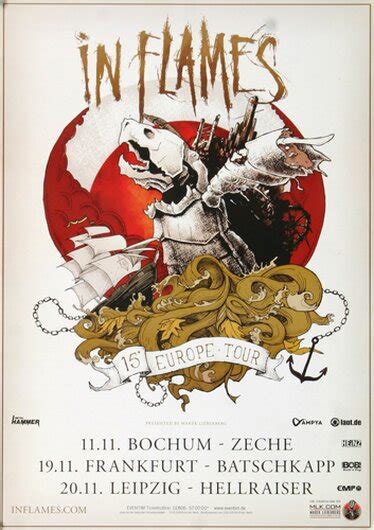 In Flames - Sense Of Purpose, Tour 2008 - Konzertplakat, 22,90