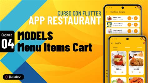 Lección 4: Modelos: Menu, Item y Cart | Curso App restaurant con ...