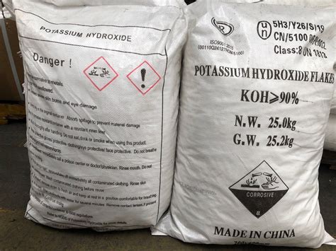Potassium Hydroxide/Caustic Potash (KOH) - China Potassium Hydroxide ...