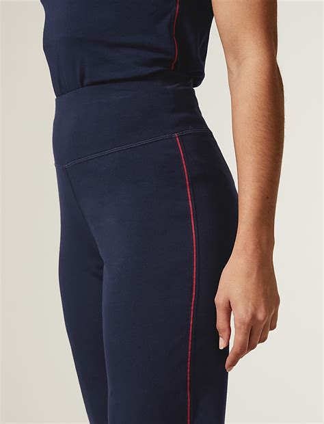 Cotton Rich Side Stripe Joggers