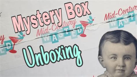 432: Mystery Box Unboxing & Vintage Haul | Vintage Christmas - YouTube