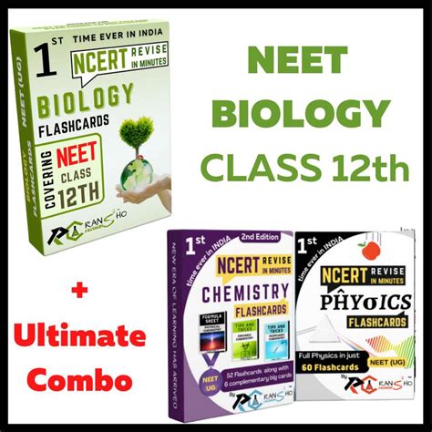 NCERT Based Class 12th Biology + Ultimate Combo Flashcards With ...