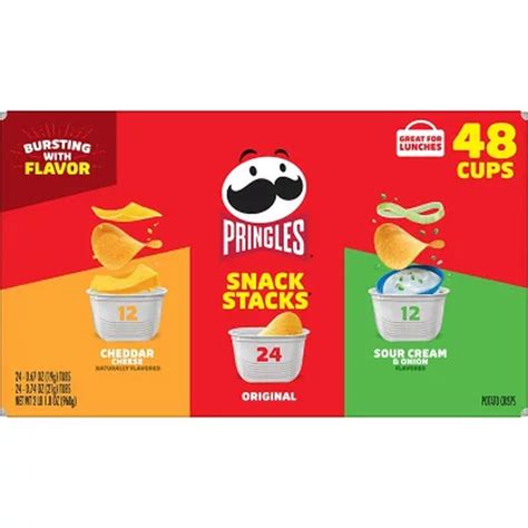 Buy Pringles Potato Crisps Chips, Variety Pack (33.8 Oz. Box, 48 Ct ...