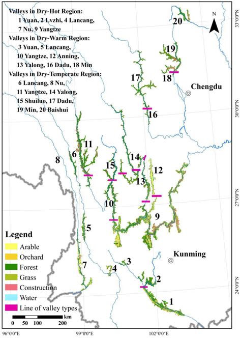 Vegetation Cover Variation in Dry Valleys of Southwest China: The Role ...
