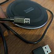 Yootech F500 Type-C PD Qi-Certified 10W Max Fast Wireless Charger Pad ...