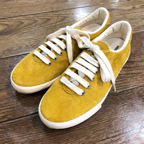 maccheronian マカロニアン 0039S スエードスニーカー （レディース）color マスタード | home web store