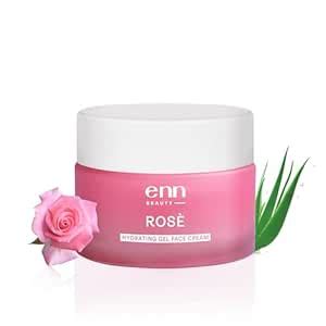Enn Rose Ultra Light Hydrating Gel Face Cream Moisturizer for Soft ...