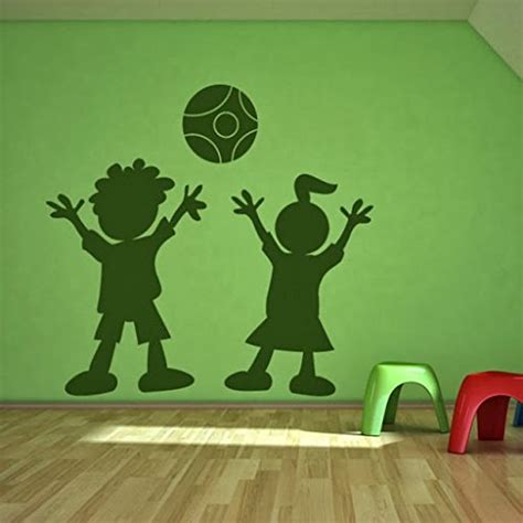 Buy DeStudio Children Playing Home Art Decor Removable Vinyl Room Wall ...