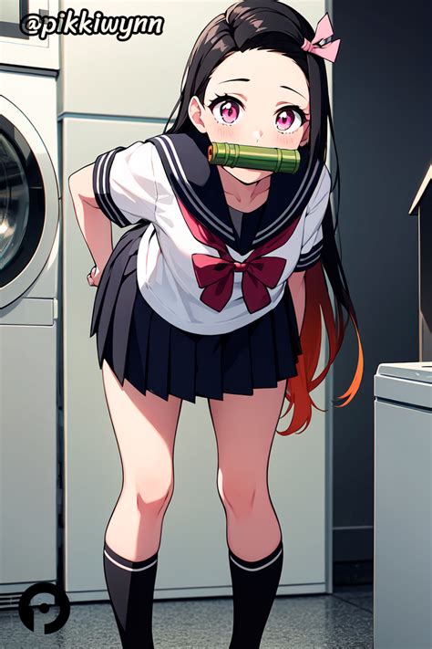 kamado nezuko (kimetsu no yaiba) drawn by pikkiwynn | Danbooru