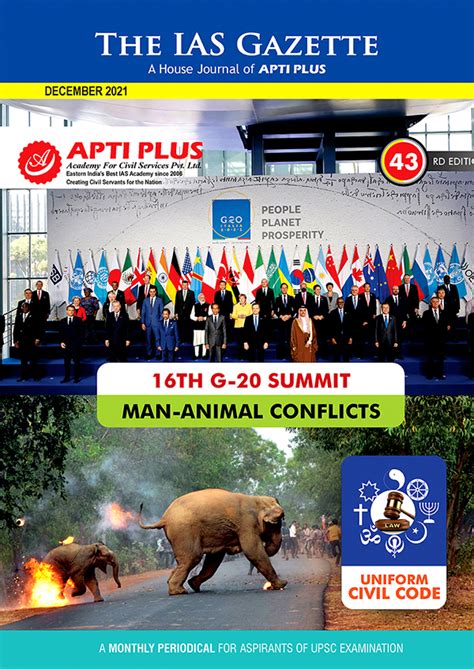 The IAS Gazette December 2021 - IAS Gyan