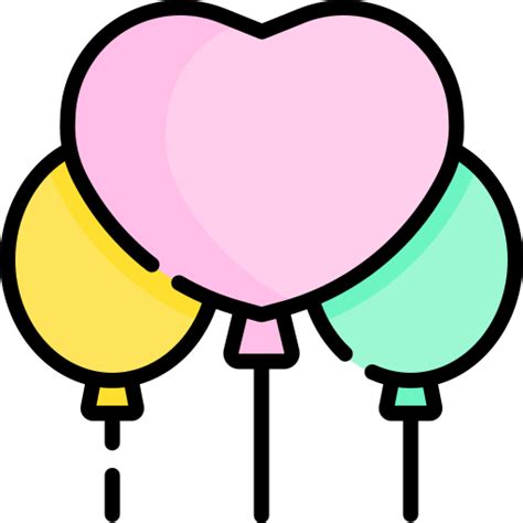 Balloons Special Lineal color icon | Freepik
