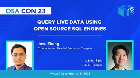 Open Source SQL Query Engine 的图像结果