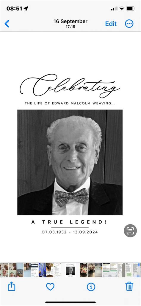 Celebrating the Life of Malcolm Weaving, Rendezvous hotel, Skipton, 2 ...