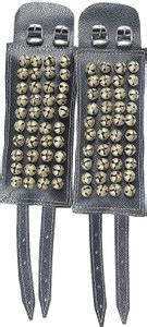 PMW 4 line Leather Bharatanatyam Dance Anklets Bells - Payal for Women ...