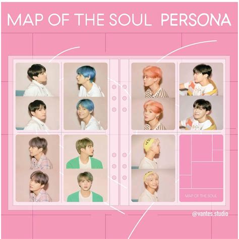 Bts Map of the Soul Persona Version 1 Photocard - Etsy
