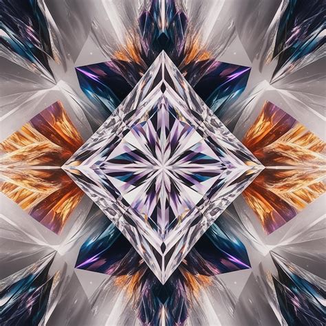 A kaleidoscopic abstract jewel prism background | Premium AI-generated ...