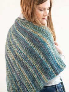 Image result for Striped Rectangular Shawl Pattern Lightweight Yarn