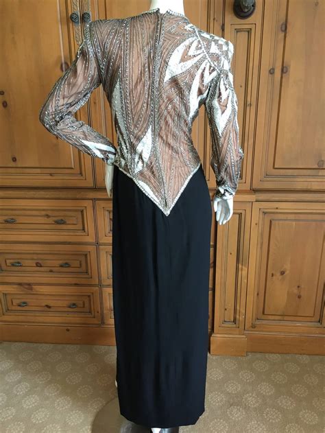 Bob Mackie 1980's Beaded Evening Dress at 1stDibs | bob mackie dresses ...