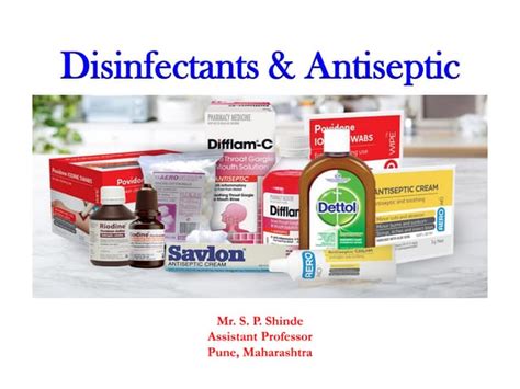 Disinfectants & Antiseptic | PDF