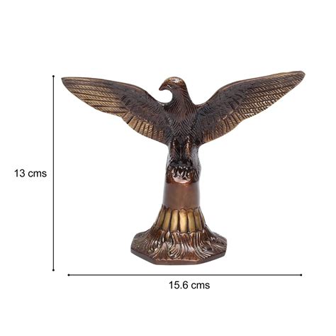 Brass Majestic Eagle Showpiece – ArtyCraftz