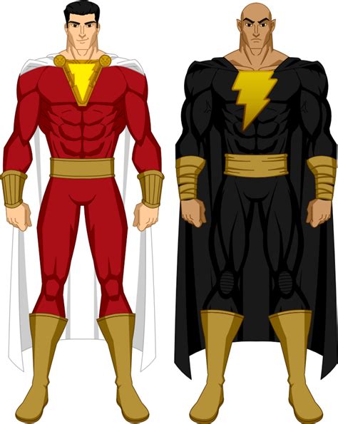 Shazam Vs Black Adam by OzKenneth on DeviantArt