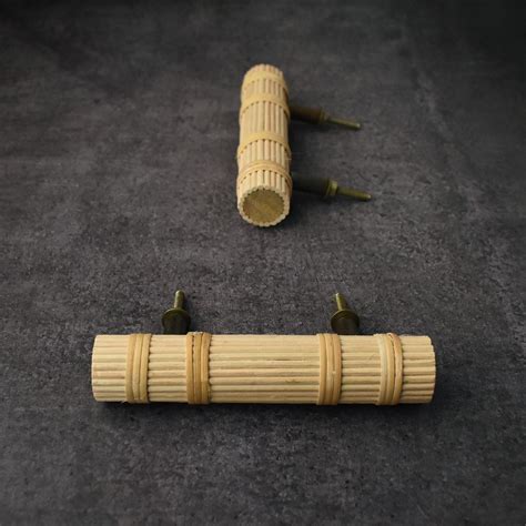Vita Rattan Reed Cabinet Drawer Handle – Spruce and Pop