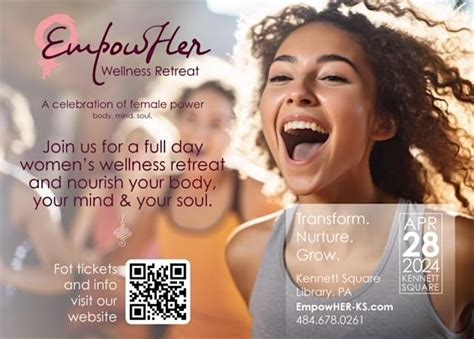 EmpowHer Womens Wellness Event, Kennett Library, Kennett Square, 28 ...