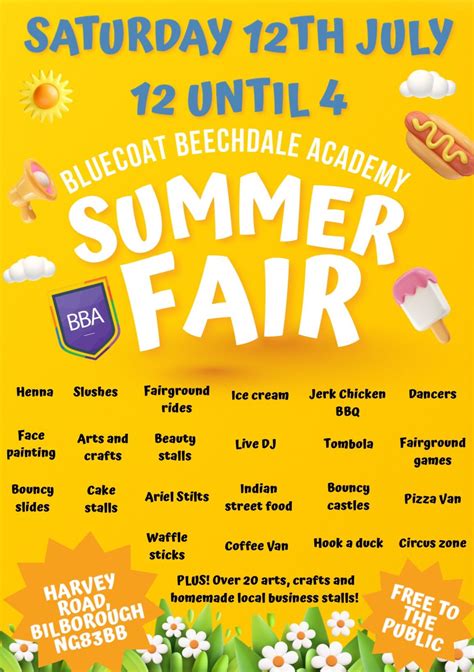 Summer Fair At Bluecoat Beechdale! , Bluecoat Beechdale Academy ...