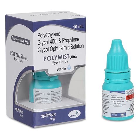 Polymist Ultra Eye Drops | Uses, Side Effects, Price | Apollo Pharmacy