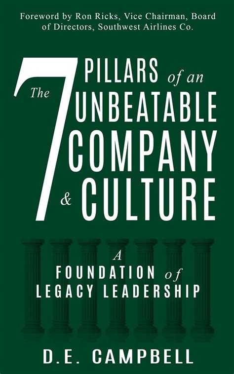 Buy The 7 Pillars of an Unbeatable Company & Culture: A Foundation of ...