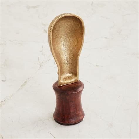 Buy Fiesta Gold Textured Metal Men Table Accent from Home Centre at ...