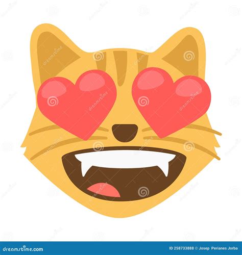 Cat Heart Eyes Emoji