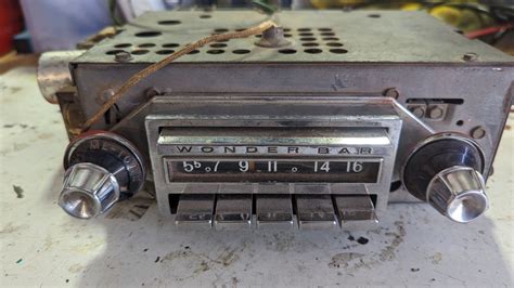 FS (For Sale) Wunderbar radio (58-60) - CorvetteForum - Chevrolet Corvette Forum Discussion