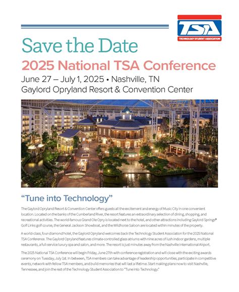 2025 National TSA Conference Info – Missouri TSA