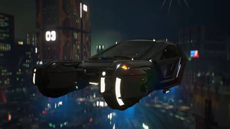 Image result for Blade Runner Flying Car