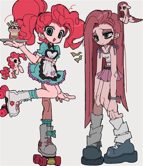 Mlp Pinkie Pie And Pinkamena Human