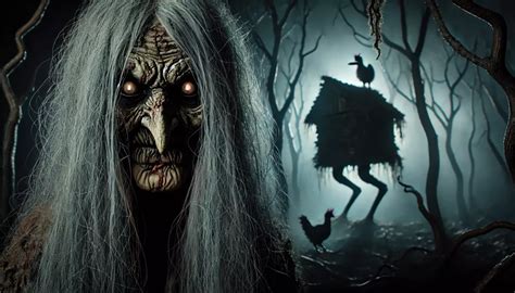 Baba Yaga - Cannibal Witch Living in a Hut on Chicken Legs