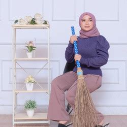 Jual Sapu Lidi Taman / Halaman / Pekarangan Gagang Panjang Model Bulat ...