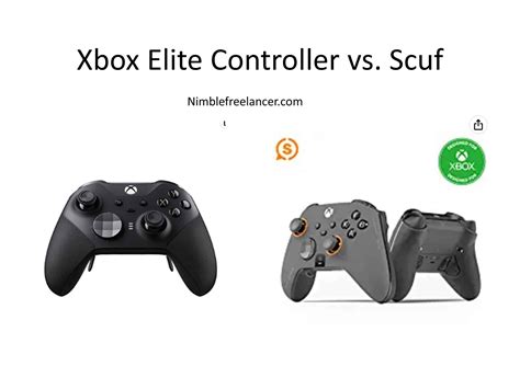 Xbox Elite Controller vs. Scuf Controller! – Nimble Freelancer