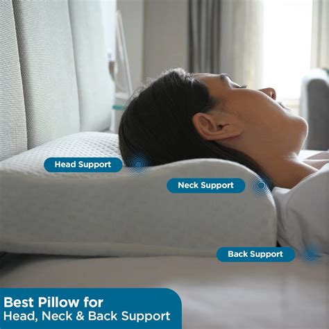 Contour Memory Foam Pillow With Infused Gel – Indian Nest