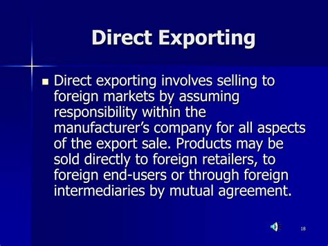 Direct Exporting 的图像结果