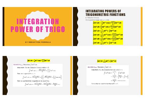 Image result for Integral Calculus Reduction Formula